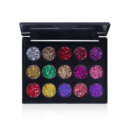 Shimmer Eye Shadow Makeup Palette - Halri