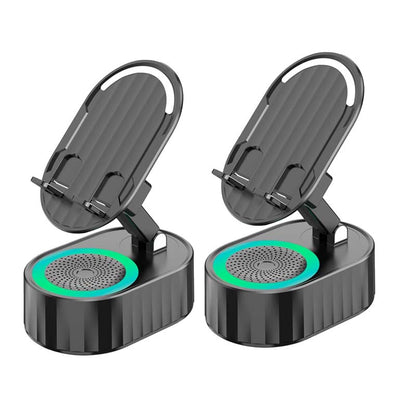 Portable 5-in-1 Bluetooth Speaker Phone Stand