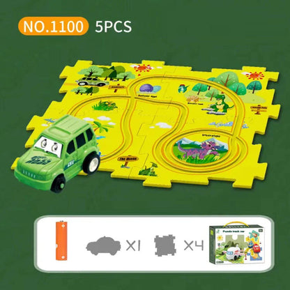 Fun Kids Puzzle Car Toy