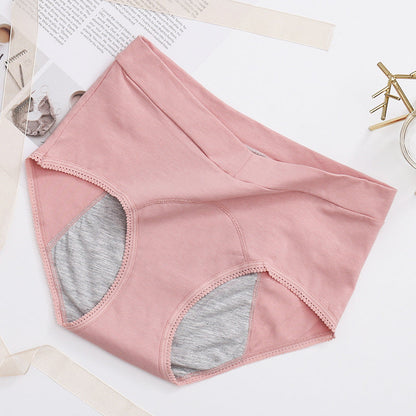 Comfortable High-Waisted Leakproof Women's Panties