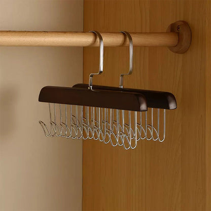 Stable Closet Organizer with Multiple Hooks