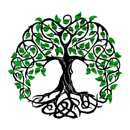 Nature Inspired Metal Tree Decoration