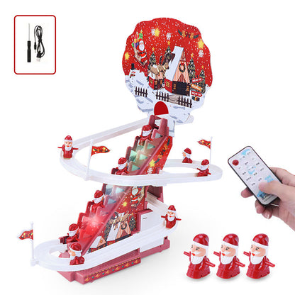 Fun Christmas Electric Train Toy Set