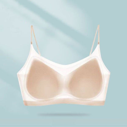 Breathable Slim Cooling Bra in Smooth Silk