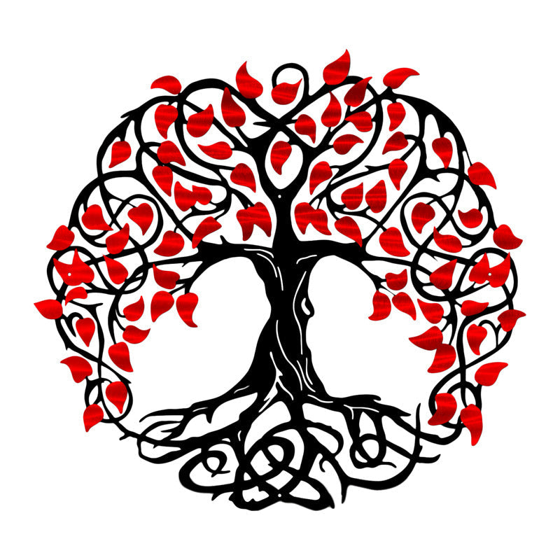 Nature Inspired Metal Tree Decoration