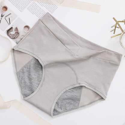 Comfortable High-Waisted Leakproof Women's Panties