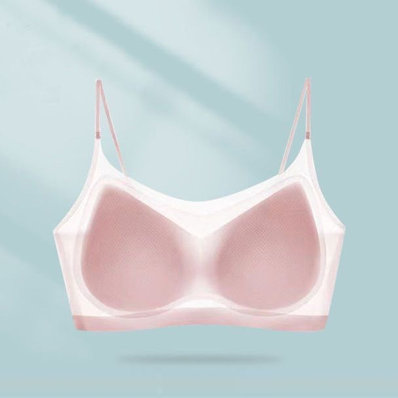 Breathable Slim Cooling Bra in Smooth Silk