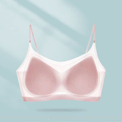 Breathable Slim Cooling Bra in Smooth Silk