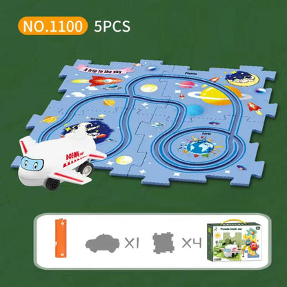 Fun Kids Puzzle Car Toy