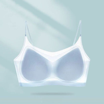 Breathable Slim Cooling Bra in Smooth Silk