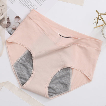 Comfortable High-Waisted Leakproof Women's Panties