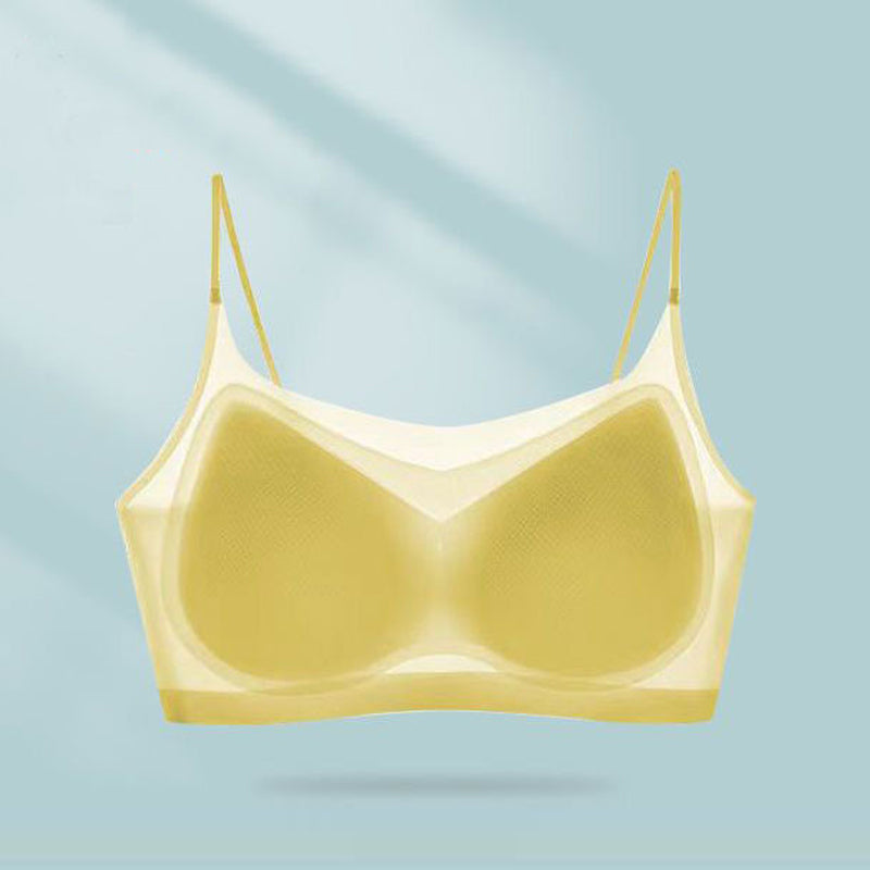 Breathable Slim Cooling Bra in Smooth Silk