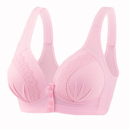 Comfortable Front Closure Soft Breathable Bra