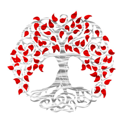 Nature Inspired Metal Tree Decoration