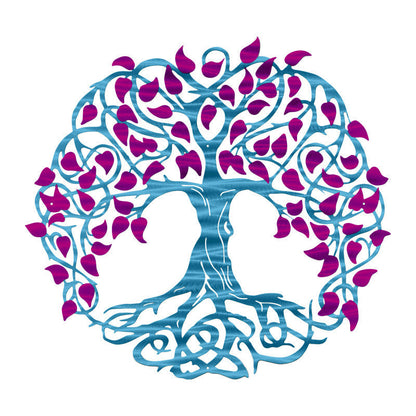 Nature Inspired Metal Tree Decoration