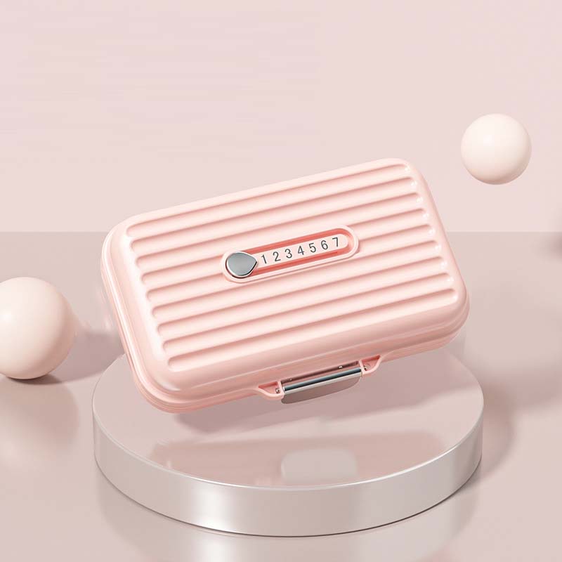 Compact Travel Pill Case - 7 Day Waterproof Pill Box