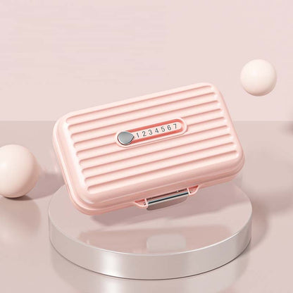 Compact Travel Pill Case - 7 Day Waterproof Pill Box
