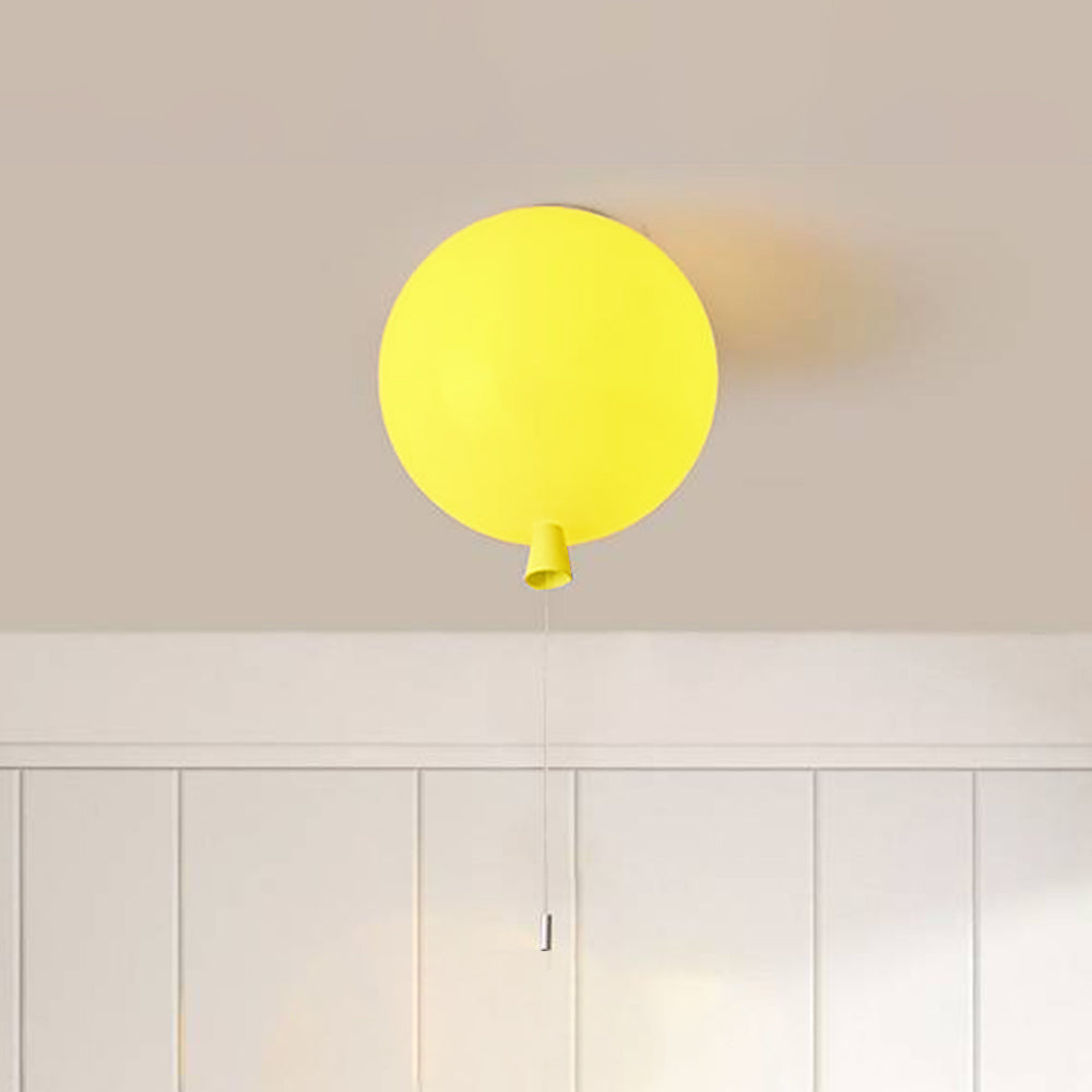 Simple Round Bedroom LED Ceiling Lamp