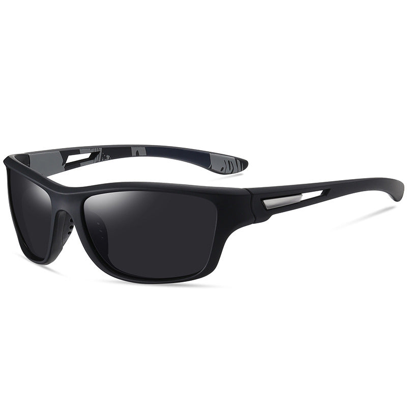 Trendy Polarized Sports Shade Sunglasses - Halri