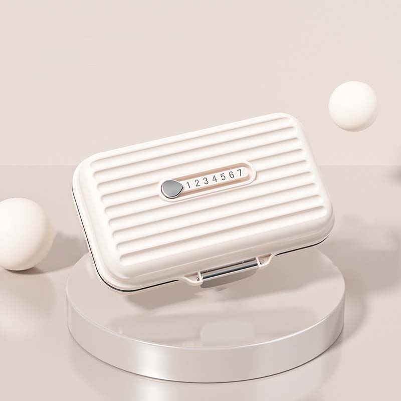 Compact Travel Pill Case - 7 Day Waterproof Pill Box - Halri
