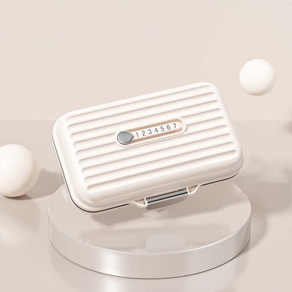 Compact Travel Pill Case - 7 Day Waterproof Pill Box - Halri