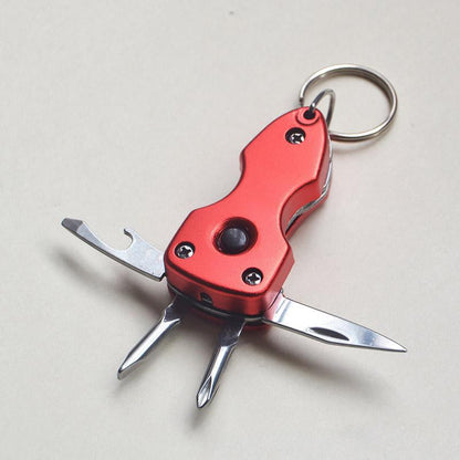 Compact Folding Keychain Tool