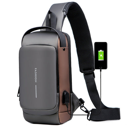 Secure Anti-Theft Backpack with USB Charger - Halri