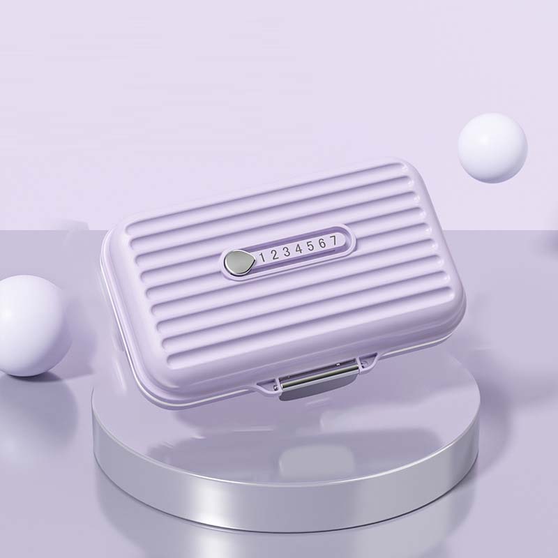 Compact Travel Pill Case - 7 Day Waterproof Pill Box