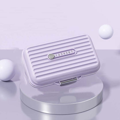 Compact Travel Pill Case - 7 Day Waterproof Pill Box