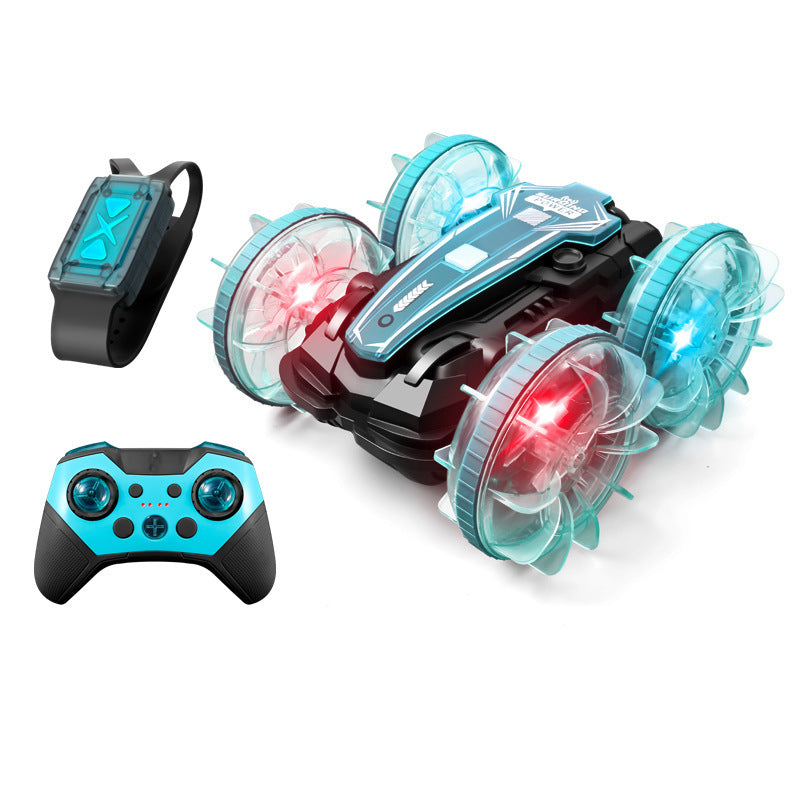Halri | Radio Control Amphibious Stunt Car with Dual Remotes - Halri