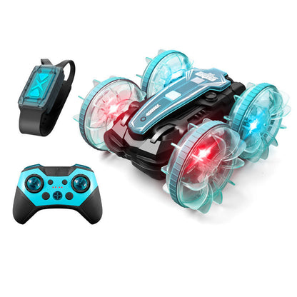 Halri | Radio Control Amphibious Stunt Car with Dual Remotes - Halri