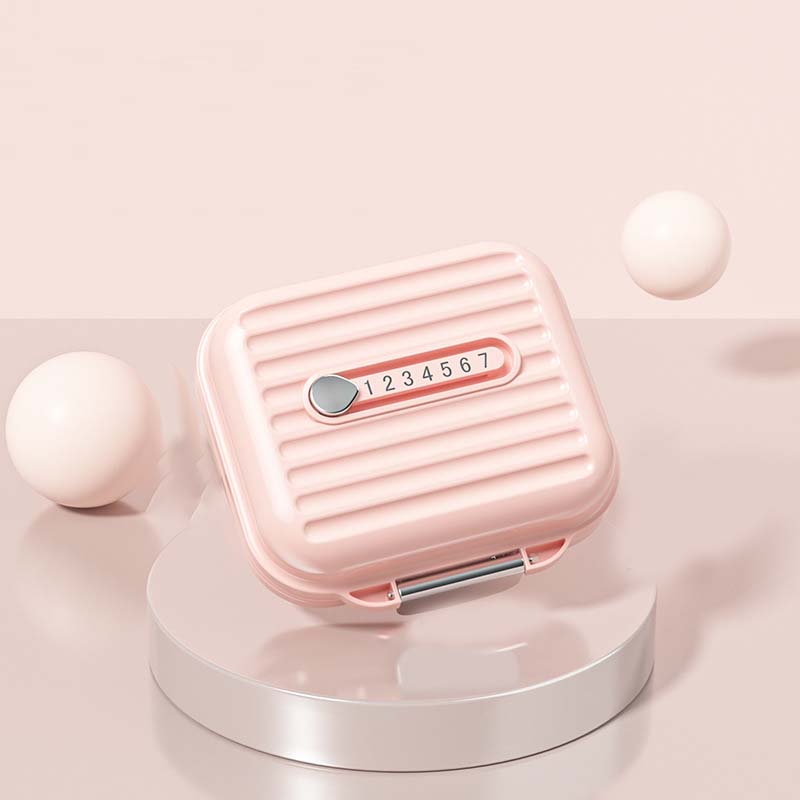 Compact Travel Pill Case - 7 Day Waterproof Pill Box