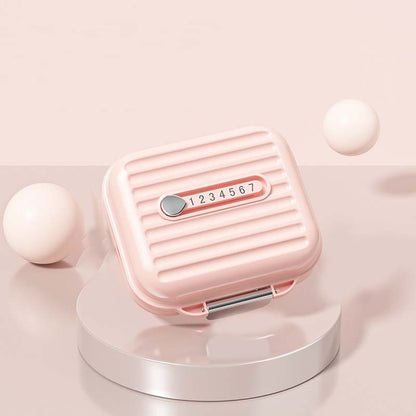 Compact Travel Pill Case - 7 Day Waterproof Pill Box