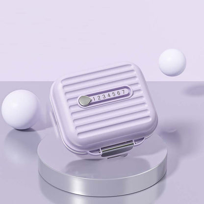 Compact Travel Pill Case - 7 Day Waterproof Pill Box