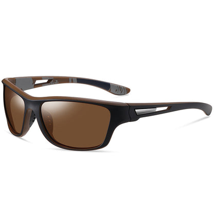 Trendy Polarized Sports Shade Sunglasses