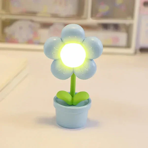 Delicate Floral Calming Desk Lamp