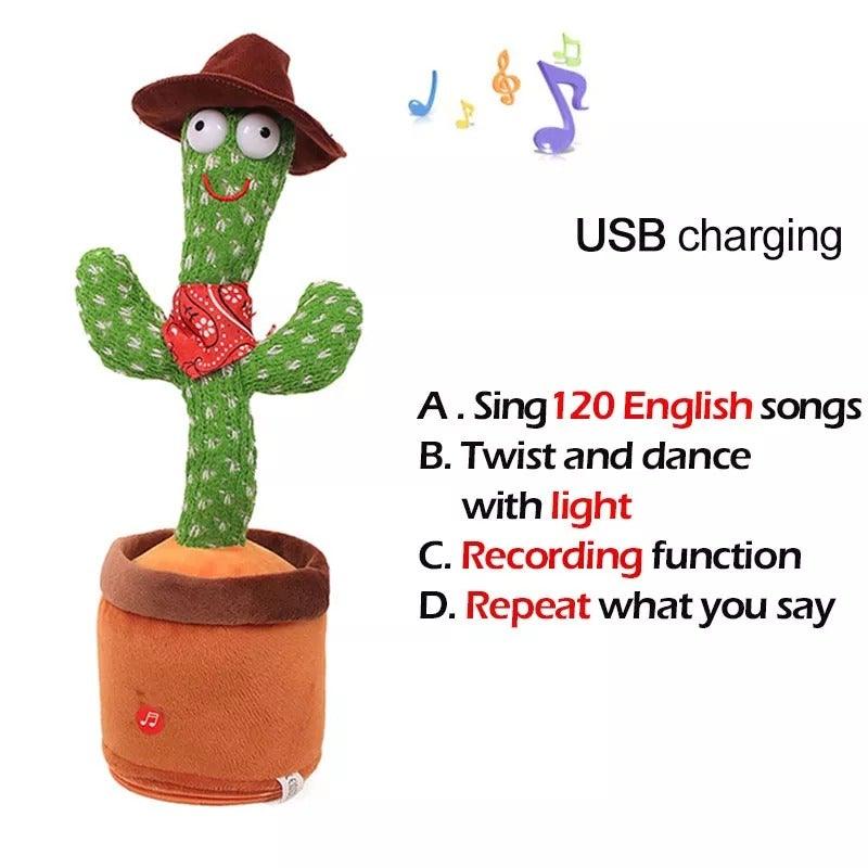 Fun Interactive Cactus Figure