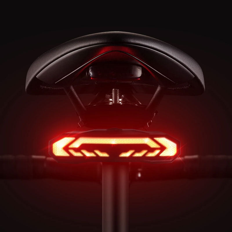 Intelligent Bike Rear Warning Light Alarm - Halri