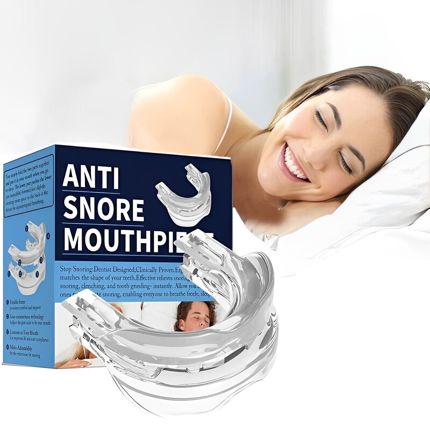 Stop Snore Mouth Guard for Better Sleep - Halri