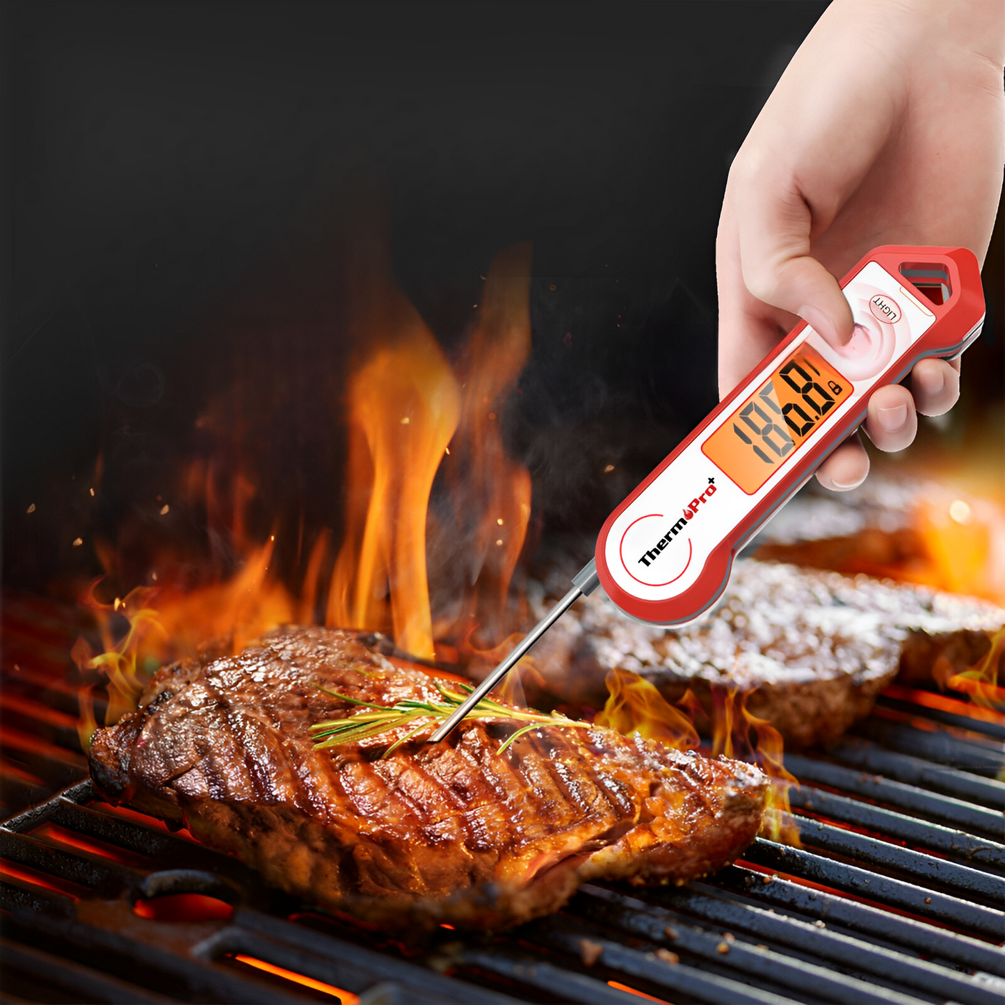 Fast Accurate Digital Food Thermometer - Halri