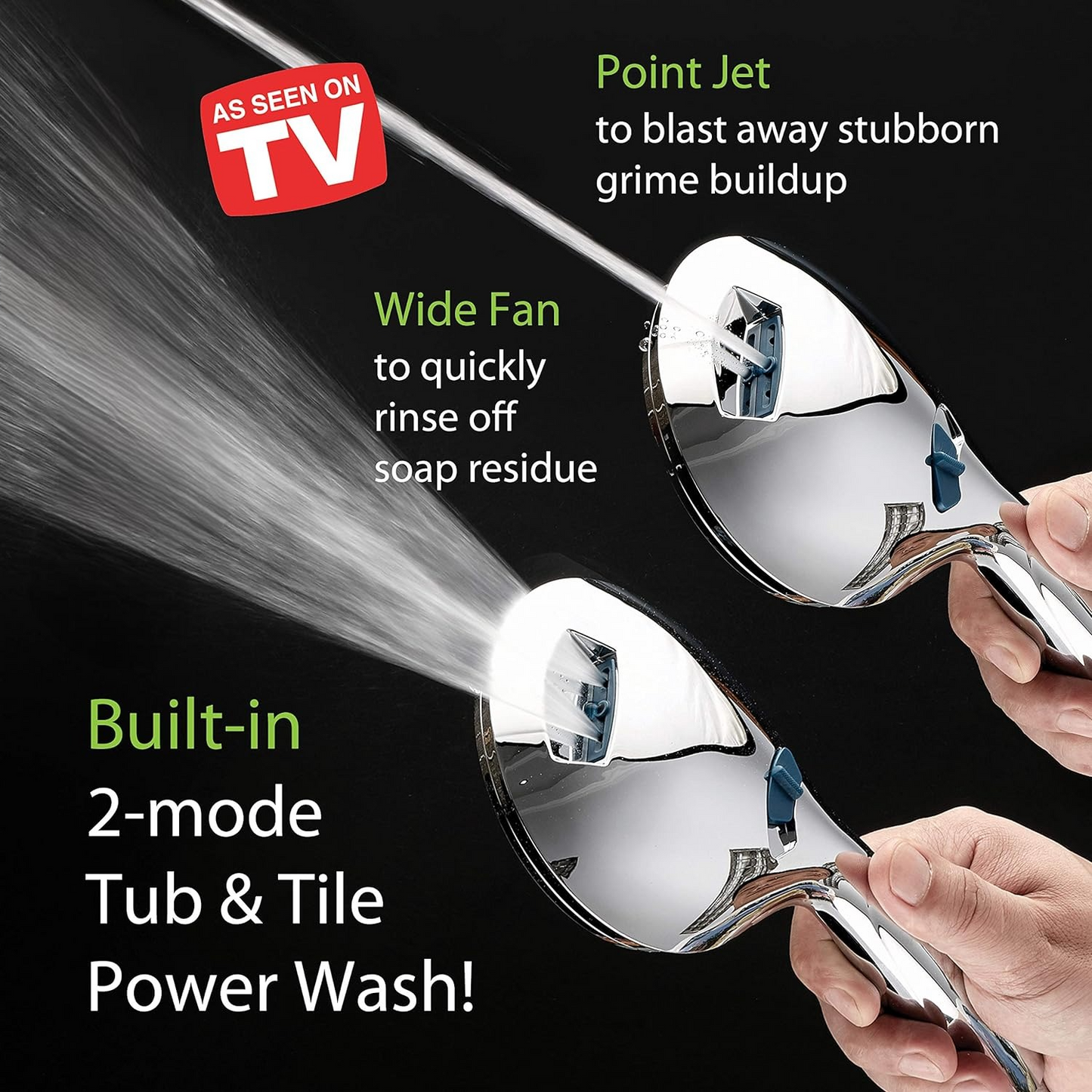 Flexible Massage Handheld Shower With Long Hose
