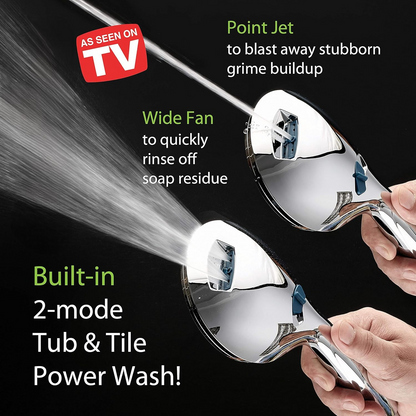Flexible Massage Handheld Shower With Long Hose