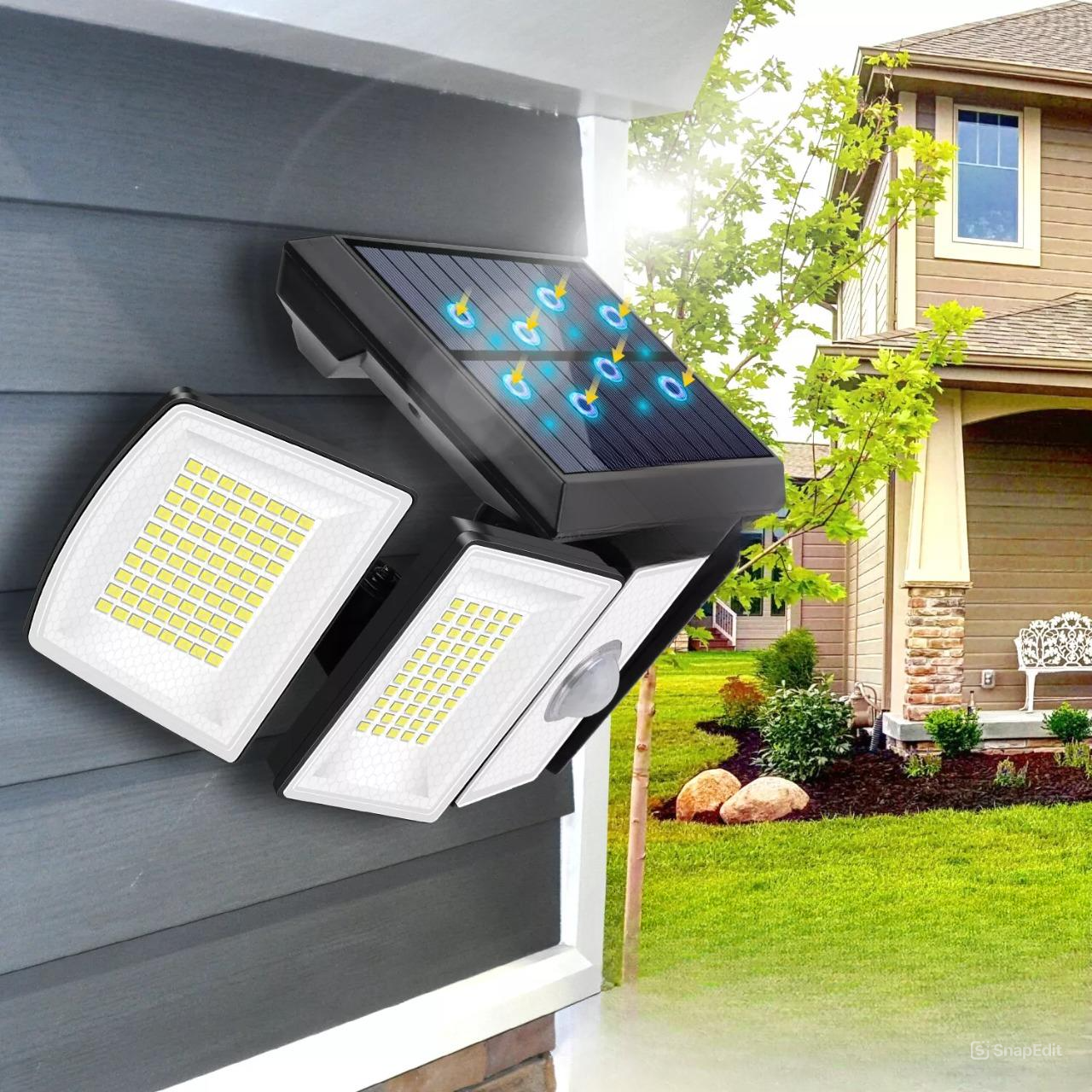 Bright Outdoor Motion Detector Lights - Halri
