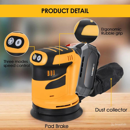 Powerful Random Orbit Electric Sander