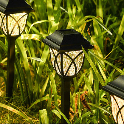 Solar Powered Garden Light with Soft Glow