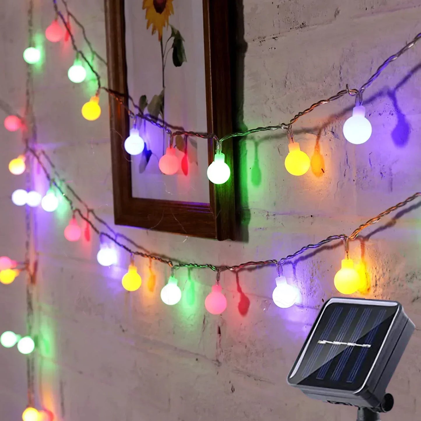 Outdoor Solar String Fairy Lights