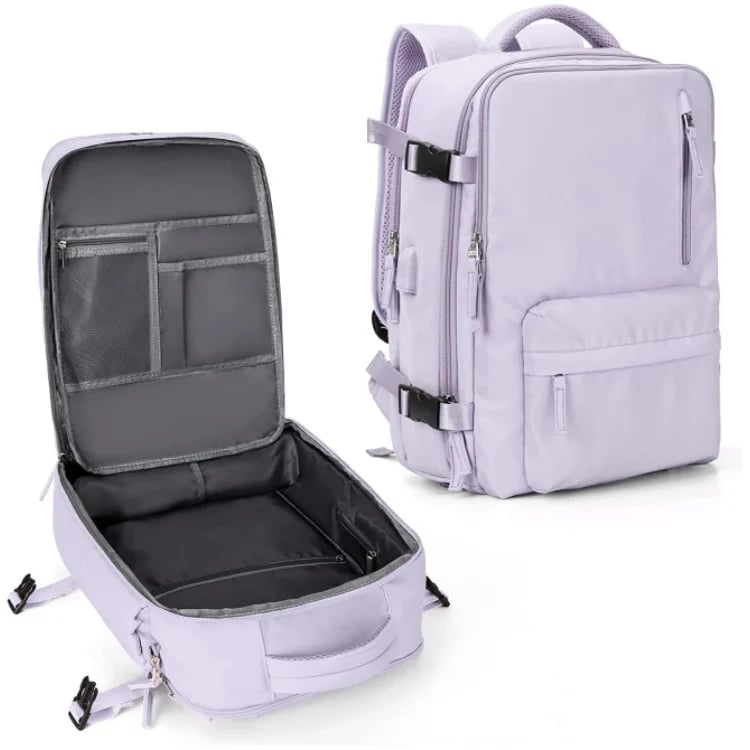 Spacious Travel Backpack with Multiple Pockets