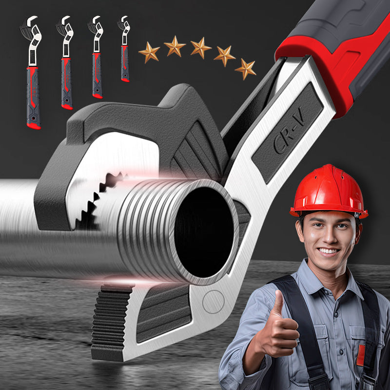 Heavy Duty Multifunctional Locking Pipe Wrench Tool