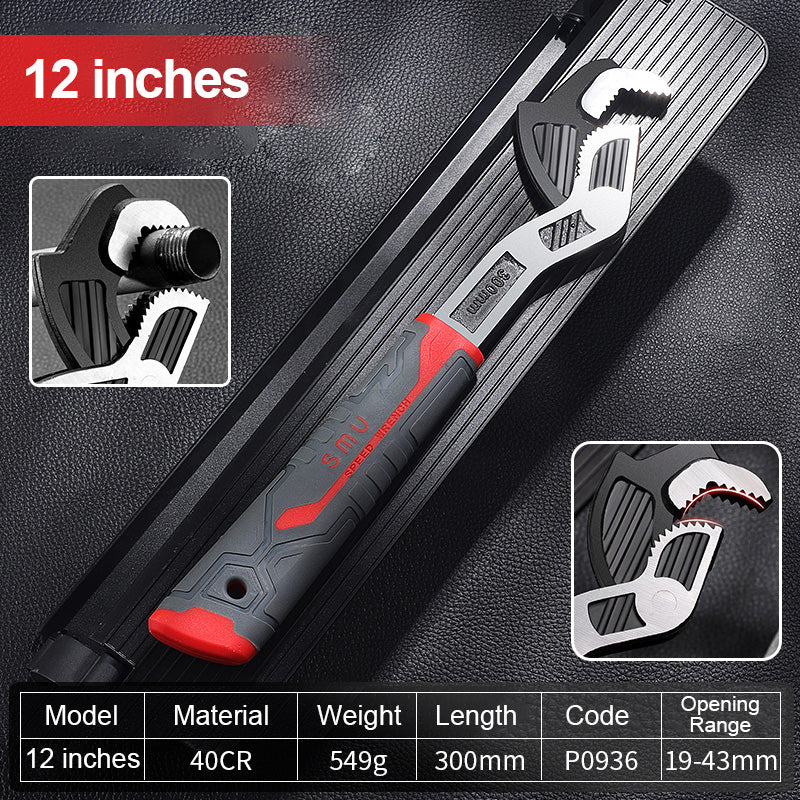 Heavy Duty Multifunctional Locking Pipe Wrench Tool