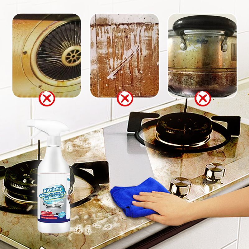 Powerful All-Purpose Grease Remover Spray